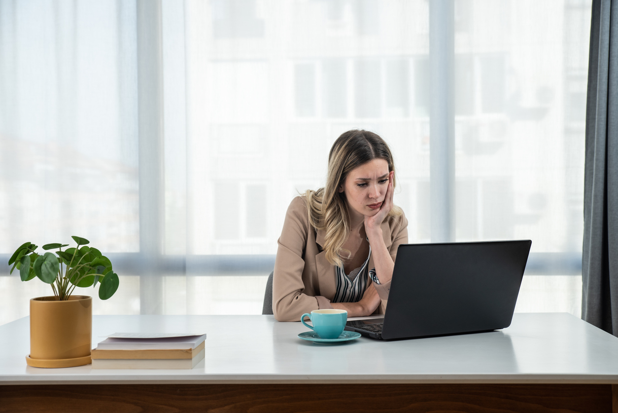 Burned out psychiatrist in telemedicine